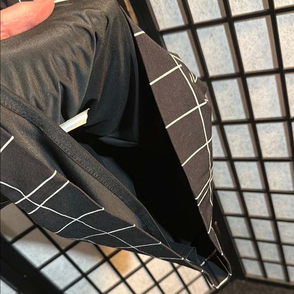 Sara Campbell Black and White 3/4 Sleeve Sheath Dress, SZ 4 - Picture 9 of 13